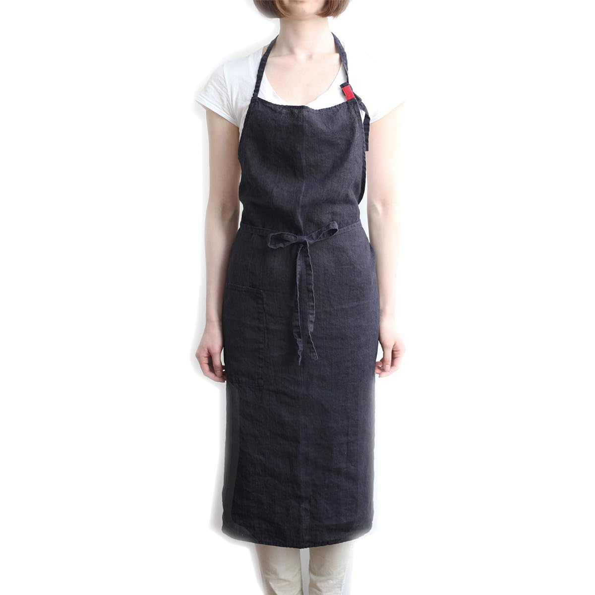 Lino e Lina/Manon Full Apron Noir Black