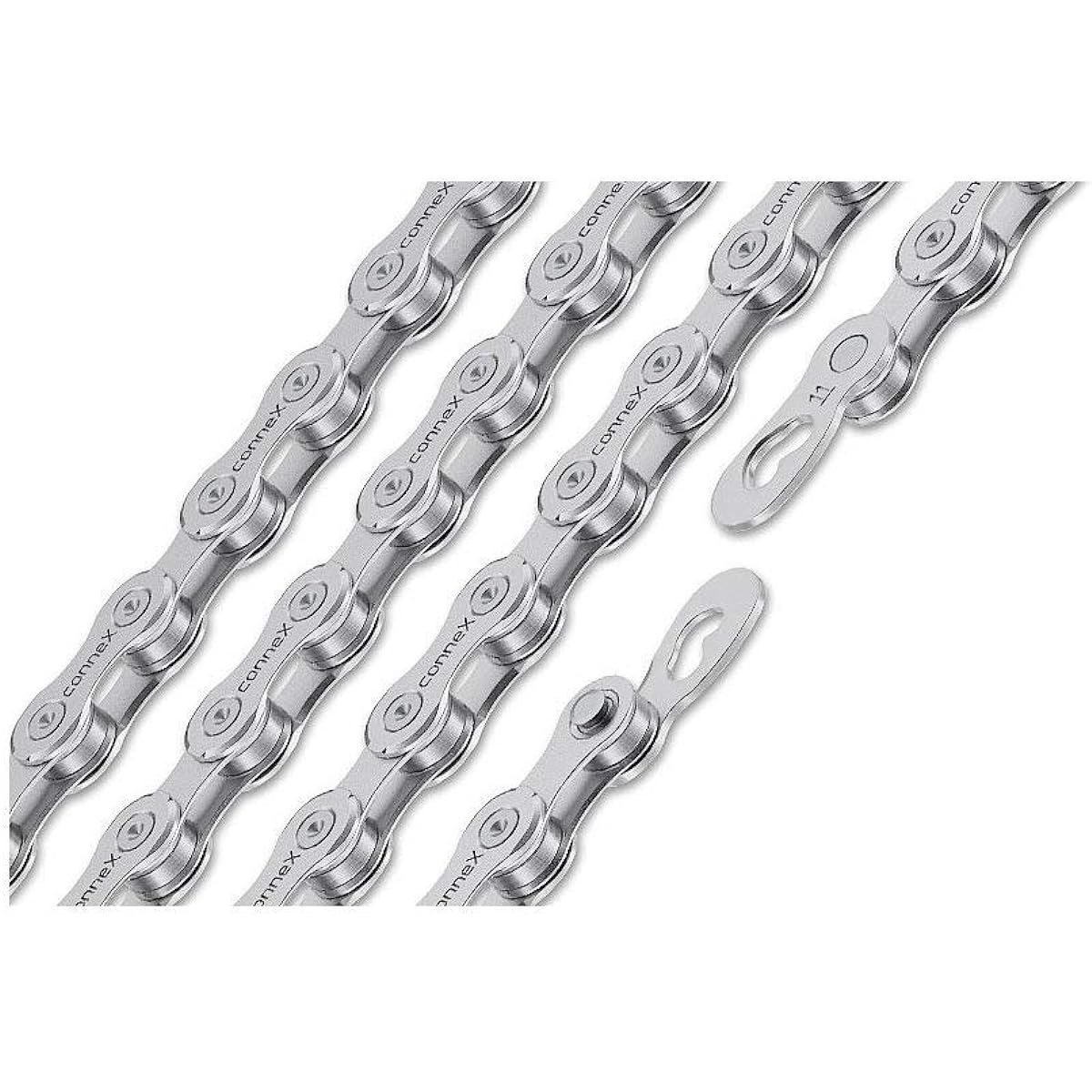 Wippermann CONNEX 11S0 Chain for 11 Speed/11s/11 Speed 118Links (Silver) [Parallel Import]