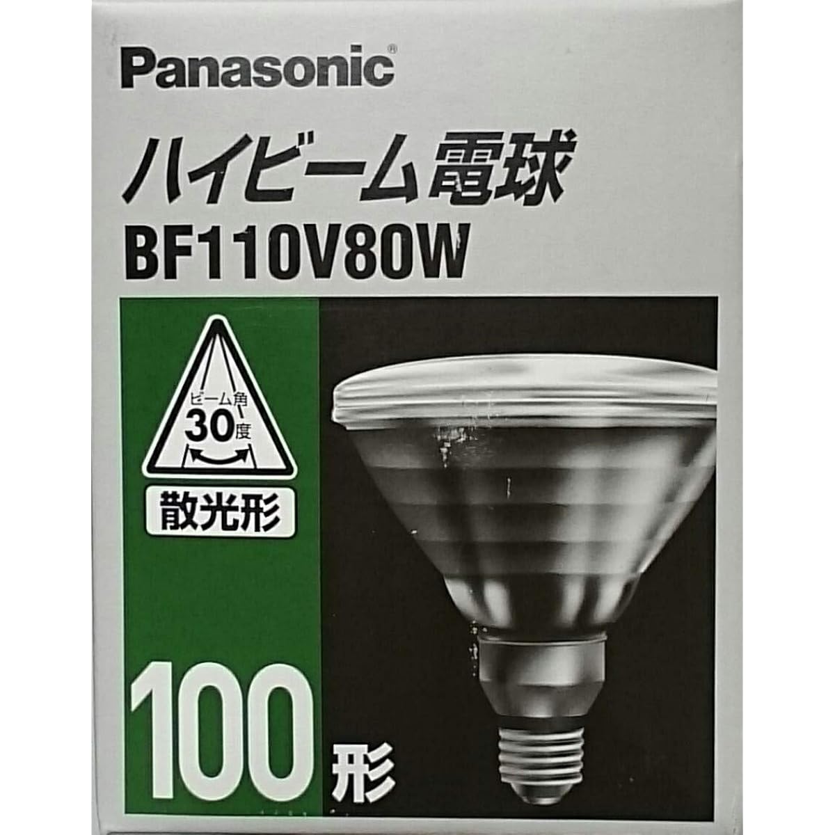 Panasonic high beam bulb 100 watt type BF110V80W