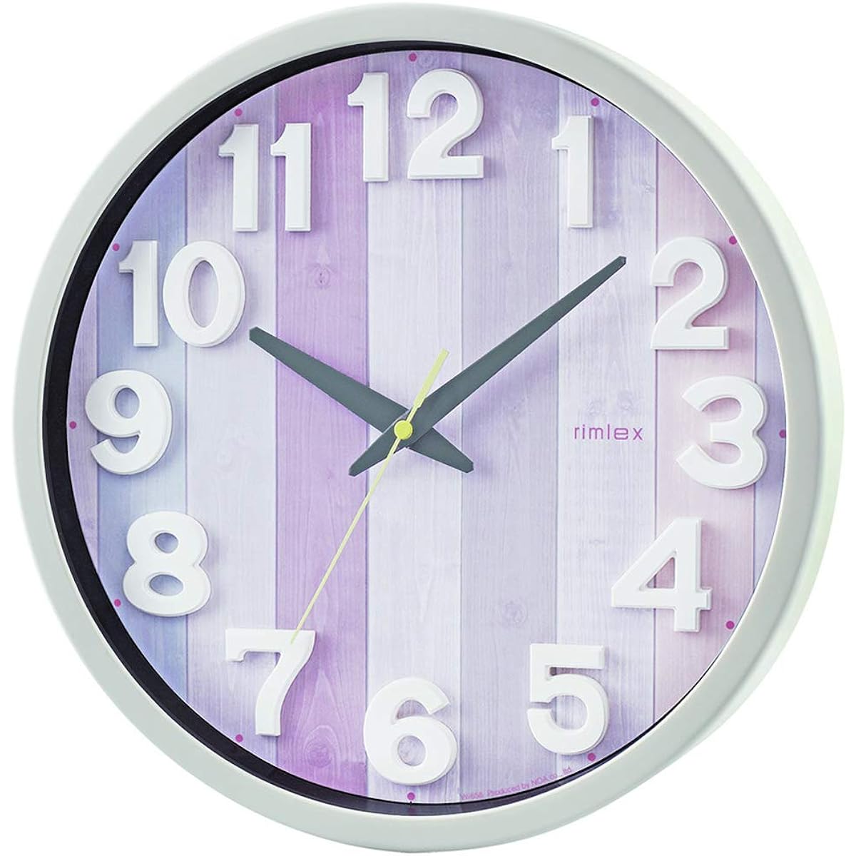 W-658 PK-Z (Pink) Radio Controlled Clock Natalie