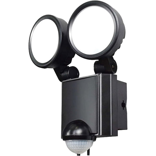 ELPA 2 LED Sensor Lights Security Approx. 3.0m Water Resistance: IPX4 (Splashproof) ESL-SS802AC