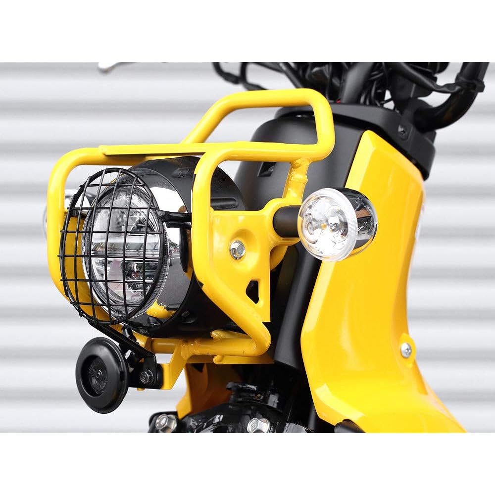 Kijima Motorcycle Bike Parts Headlight Stone Guard Black Cross Cub 50/110 (AA06/JA45) 2018~HONDA 205-5122