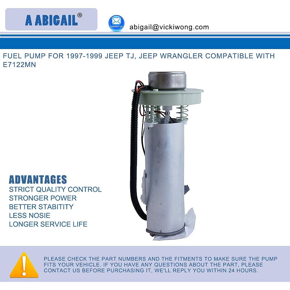 Fuel pump A67659M 1997 1998 1999 Jeep Tj Jeep Wrangler E7122MN