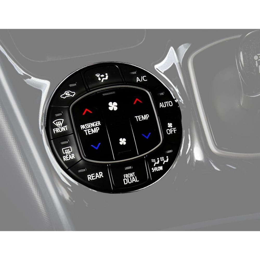 GARAX Indicator LED Color Change System 70 Noah/Voxy Air Conditioner Panel Clear LC-NV7-EW