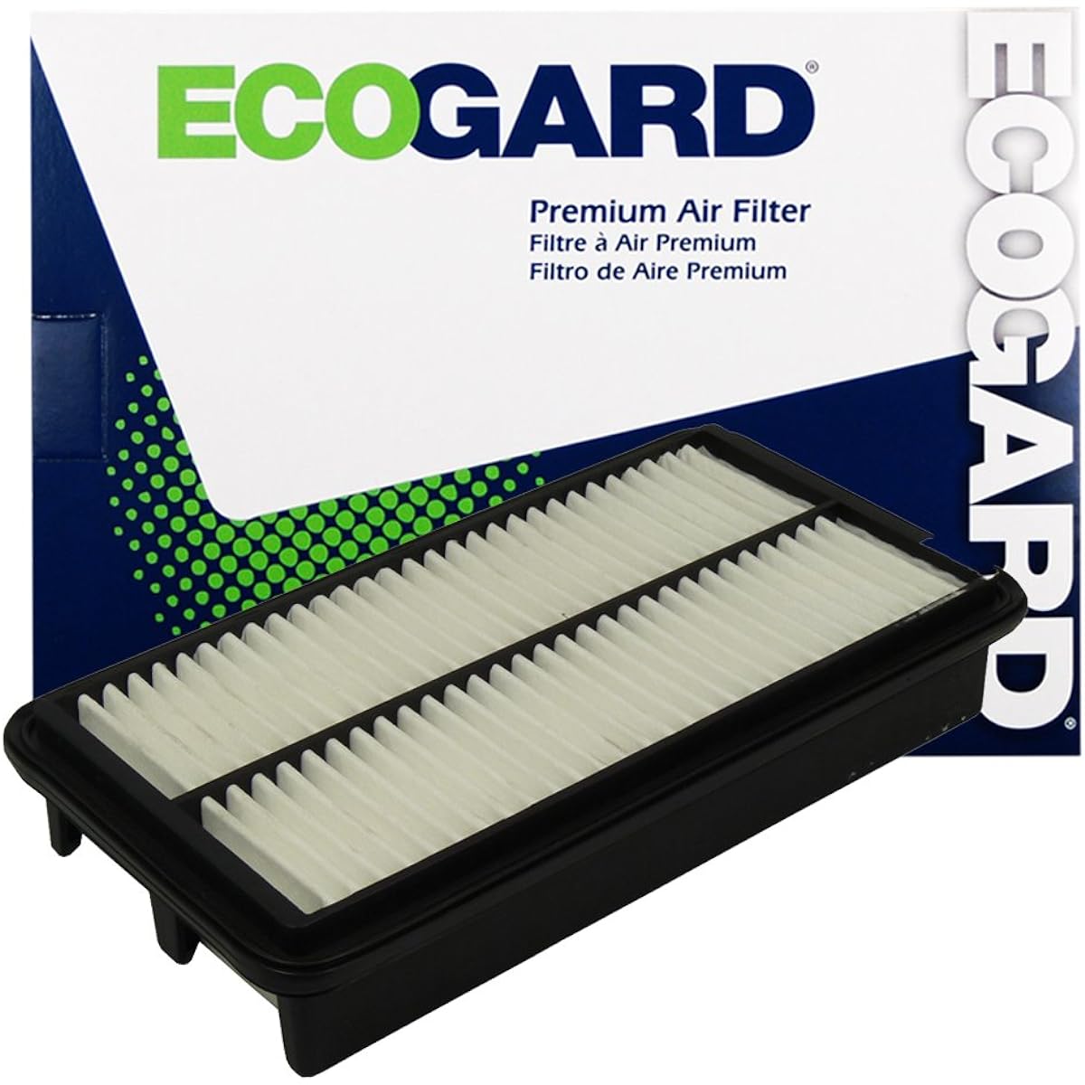 ECOGARD XA5673 Premium Engine Air Filter Hyundai Entrare 3.8L 2007-2008 | Ki Sedona 3.8L 2006-2010 Sedona 3.5L 2011-2014
