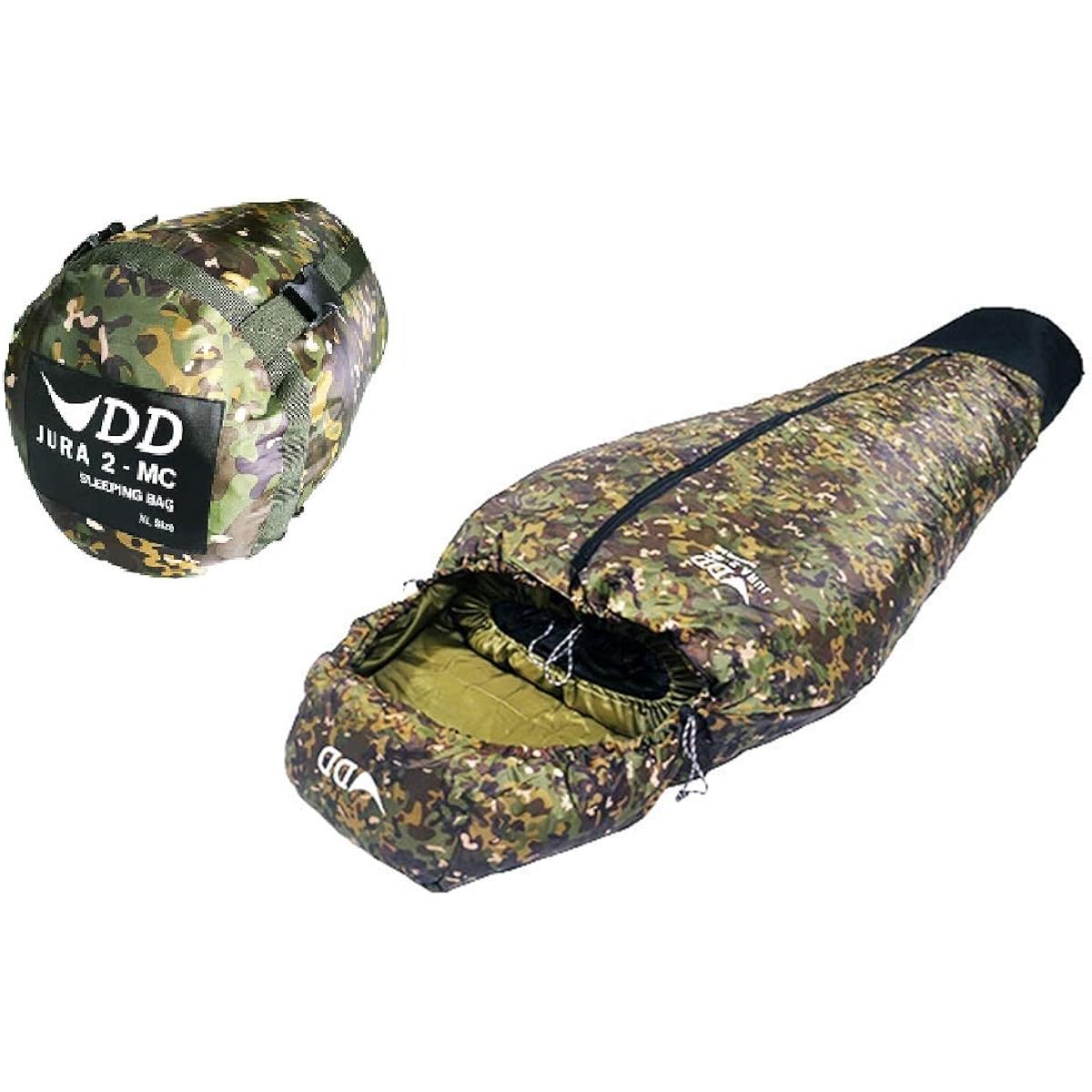 DD Jura 2 - Sleeping Bag Sleeping Bag - XL size XL size - MC Hammock sleeping bag that can be worn with wet shoes DD Multicam version [parallel import goods]