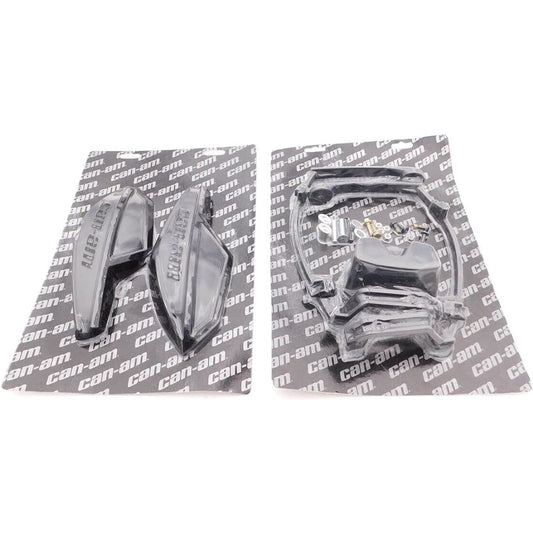 CAN-am ATV Black Hand Guard/Wind Deflector Kit Mount Outlander/Renegade/DS