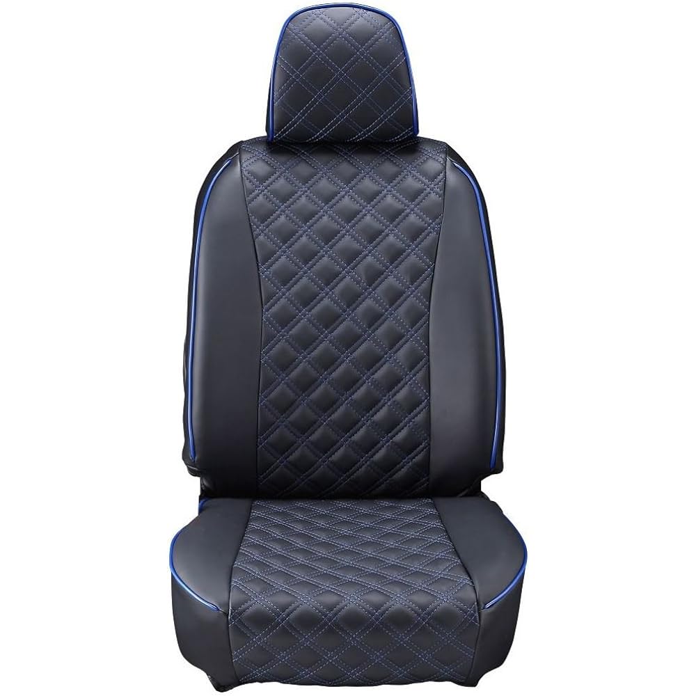 Clazzio Seat Cover Wagon R/Stingray MH34S H24/9~H29/1 Clazzio Quilted Black x Blue Stitch ES-6041 [15ESA6041E]