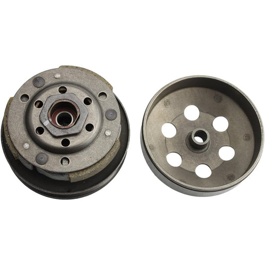GOOFIT Complete Clutch Assembly Rear Clutch Replacement GY6 49cc 50c 139QMB Scooter Taotao Sunl