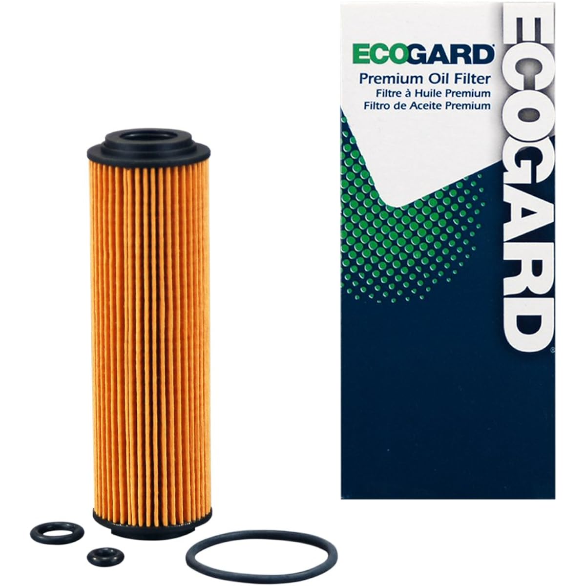 ECOGARD X5514 Premium Cartridge Engine Oil Filter Compatible with conventional oil Mercedes-Benz C230 1.8L 2003-2005
