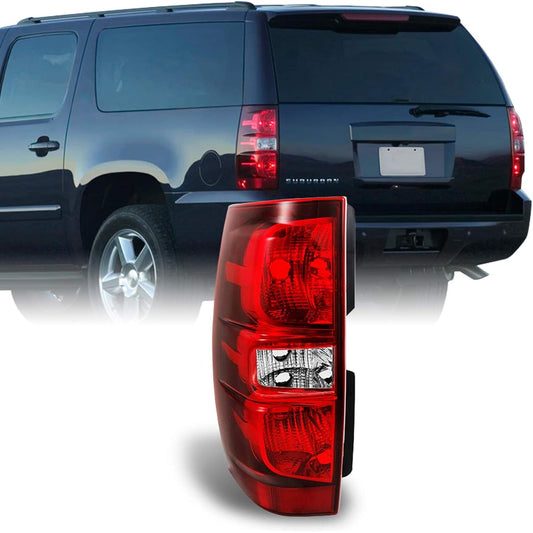 GMC TAHOE SUBURBAN Red Clear Driver/Left Tail Light Brake Lamp replacement