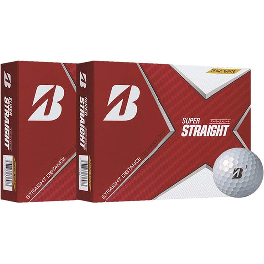 BRIDGESTONE Golf Ball SUPER STRAIGHT 2021 Model 24 Balls