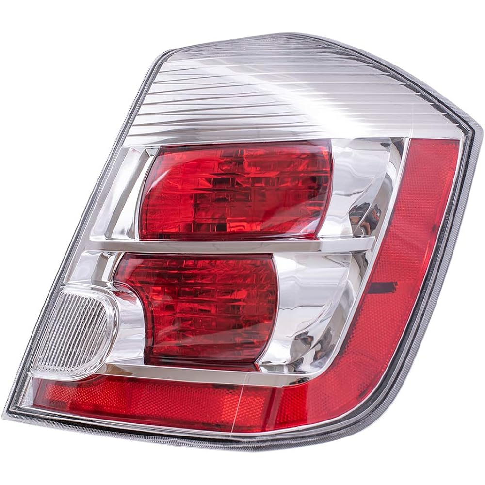 Autoandart replacement driver's seat and passenger seat with tail lamp chrome bezel 2007-2009 SENTRA 2655ET00B 26550ET00B