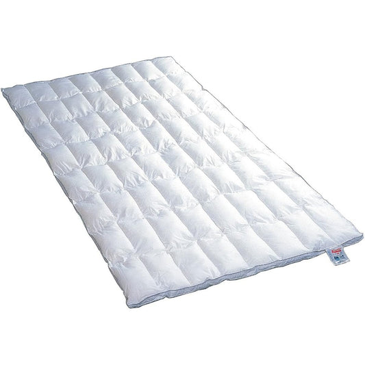 Danfill Bed Pad Single 100 x 200cm White Washable Heat Retention Fluffy Fiber Overlay JMA101