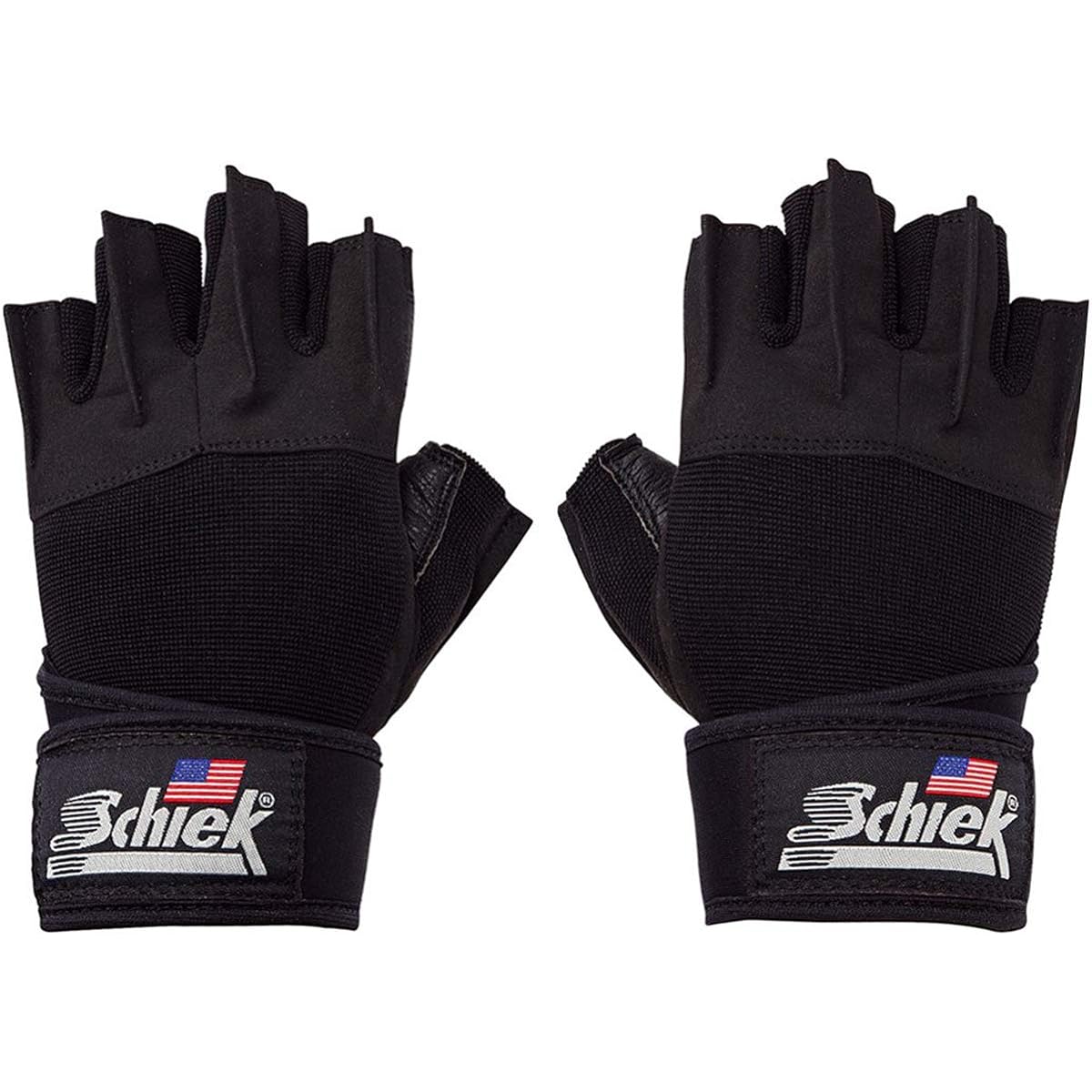 Schiek Lifting Gloves 540 with Wrist Wrap (Genuine Japanese Product)
