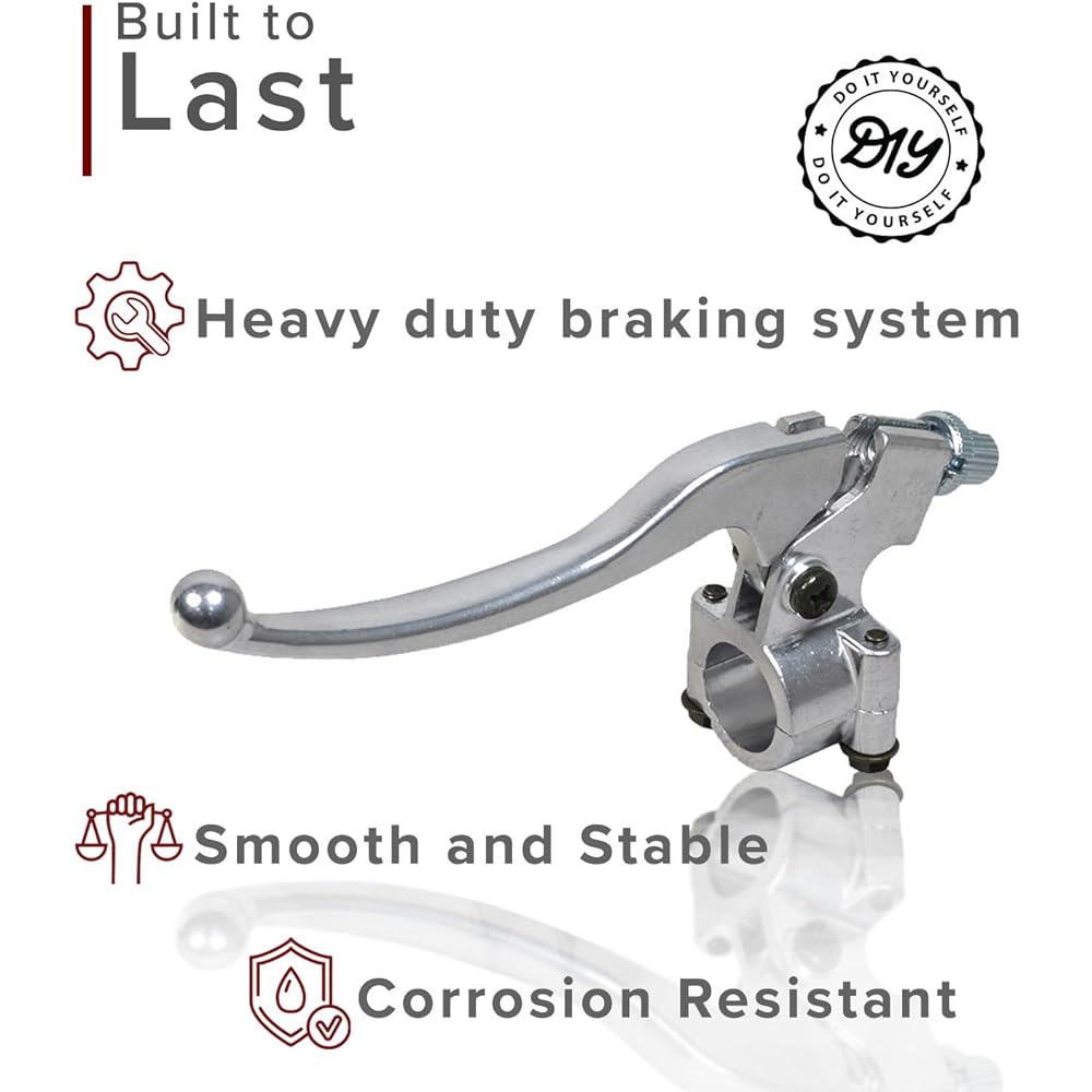 Left brake lever for BAJA Mini Bike MB165 (BAJA HEAT, Mini Baja, Baja Warrior)