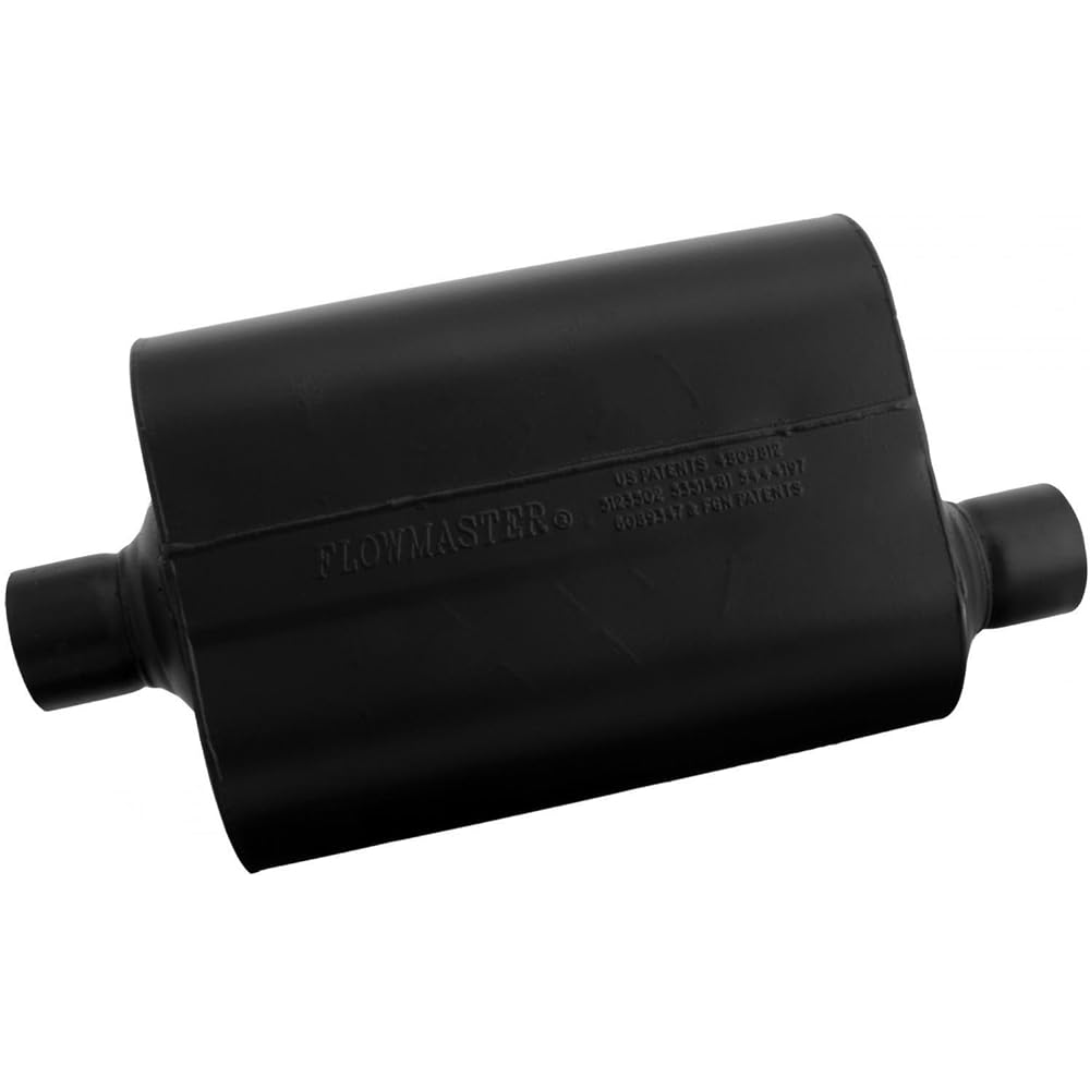 Flowmaster 952547 Super 40 Muffler - 2.50 Center IN / 2.50 Offset OUT - Aggressive Sound