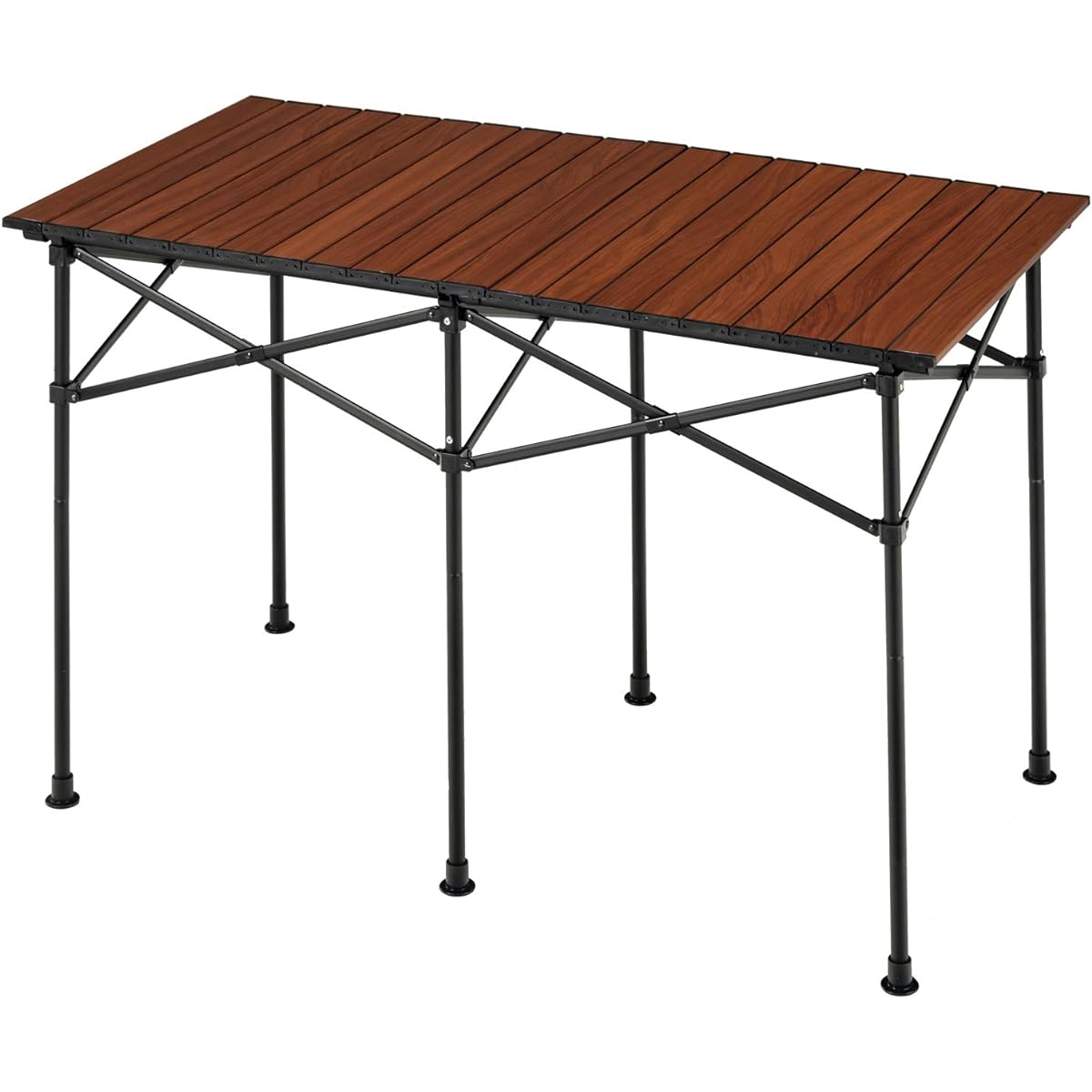 BUNDOK Aluminum Roll Table BD-222WB/BD-193WB Camping Low Table High Table with Storage Case