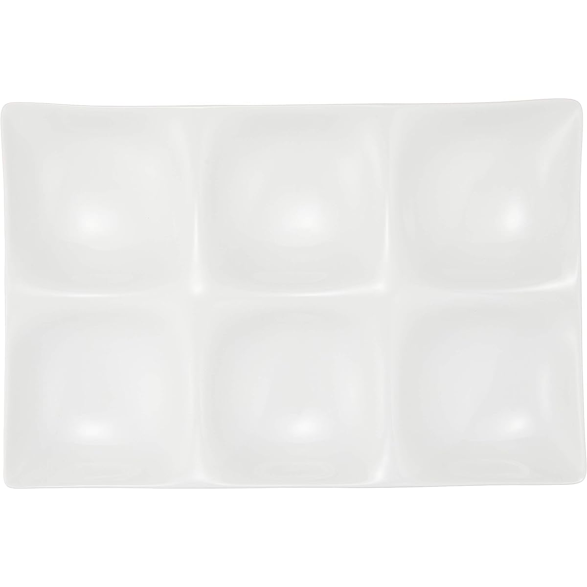 Miyama Miyama Kowake 6-divider plate set of 3, boxed, made in Japan