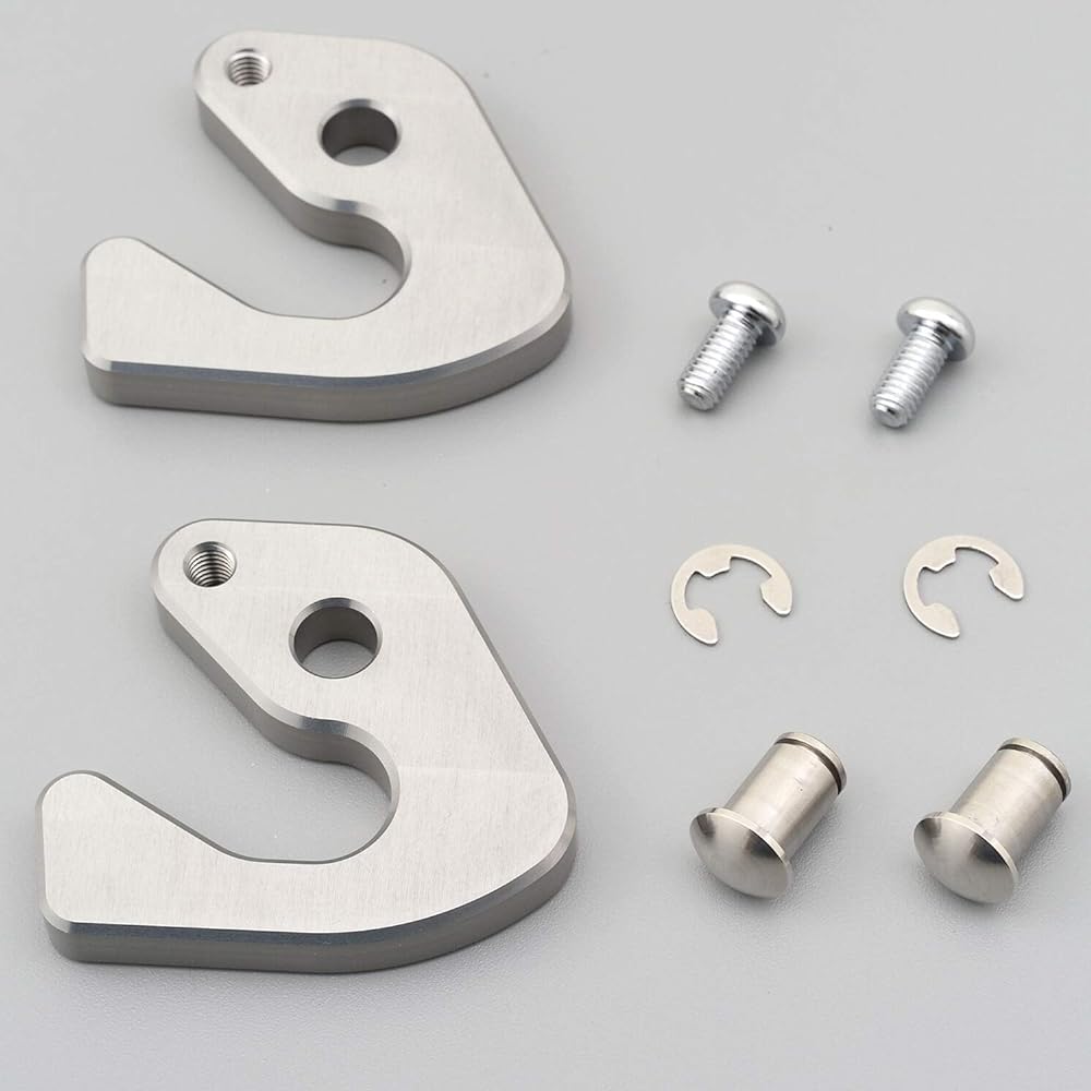 Daytona 99994 Motorcycle Carrier, For HARLEY-DAVIDSon, XL1200/883 Series (04-20), Mounting Lock Plate Set