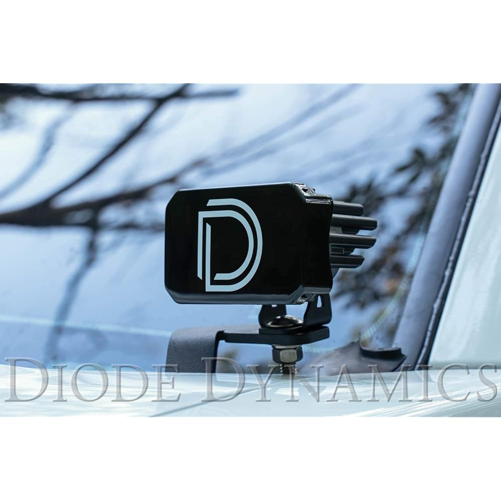 Diode Dynamics Stage Series 2 inch LED Pod Cover Black (1 piece)