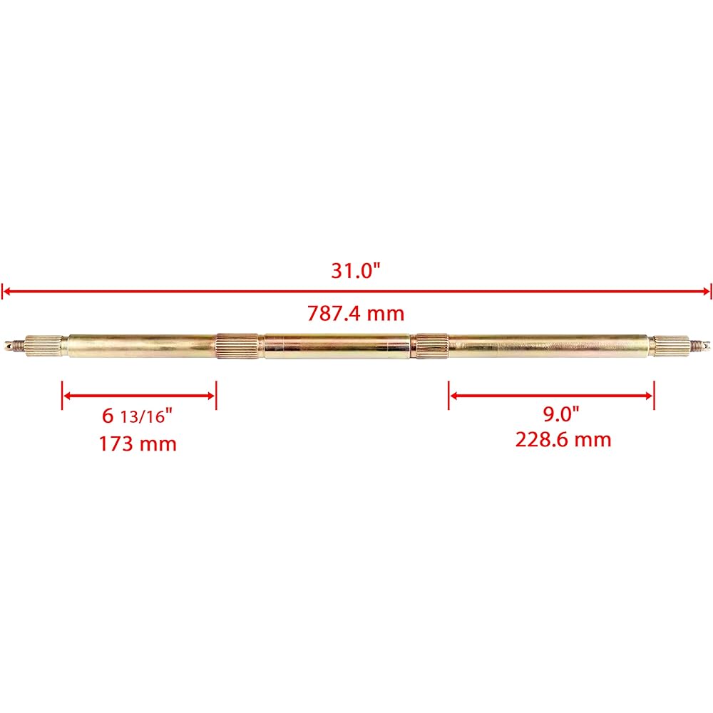 Caltric rear axle shaft Polaris Sportsman 90 2007-2016 / Sportsman 110 2016-2021