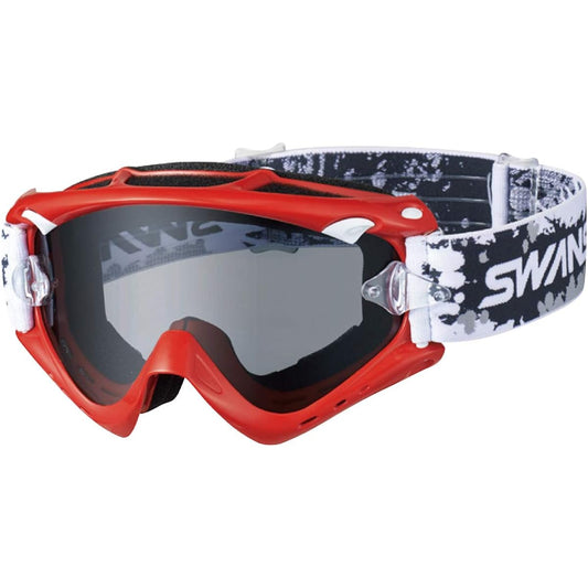 [SWANS] Japanese Dirt Goggles MX-RUSH-PET R Red