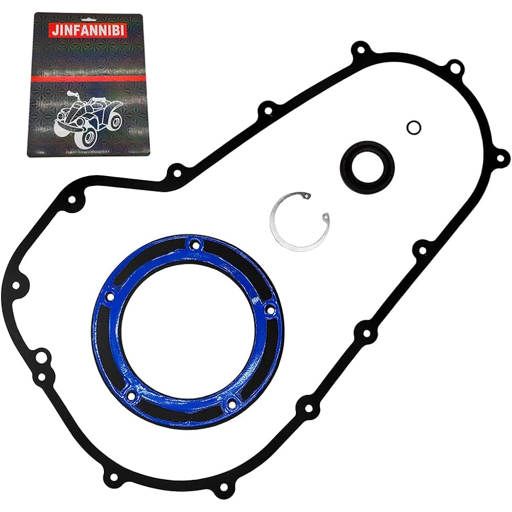 Clutch Primary Cover Gasket Kit Harley-Davidson Touring FLH FLT Dresser Burger with Seal