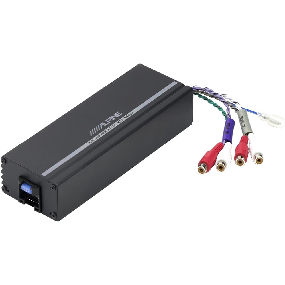 ALPINE Digital Power Amplifier Compact 4 Channel KTP-445UJ