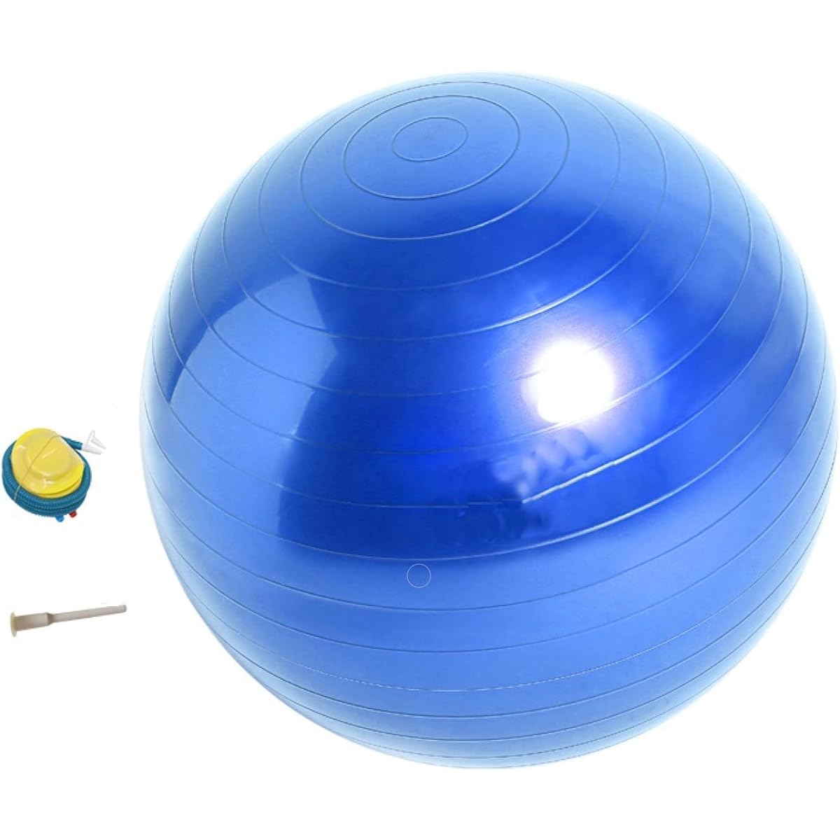 Mies′ Balance Ball 55cm 65cm 75cm with Foot Pump Unisex 4 Colors Thick Anti-burst Anti-Slip Sports Balance Ball Fitness Ball Pilates Ball Yoga Chair Yoga Ball Soft Bedtime Home Use Work