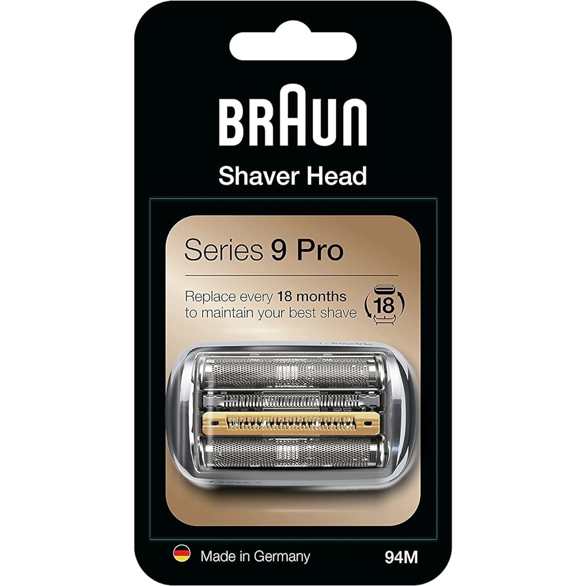 Braun Shaver Replacement Blade Series 9 Pro 94M (Overseas Version for F/C94M) Net Blade Inner Blade Integrated Cassette [Parallel Import]