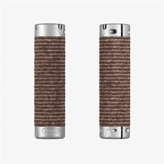 BROOKS Grip PLUMP LEATHER GRIPS Made of natural leather Adjustable length Traditional UK brand [Genuine Japanese product]