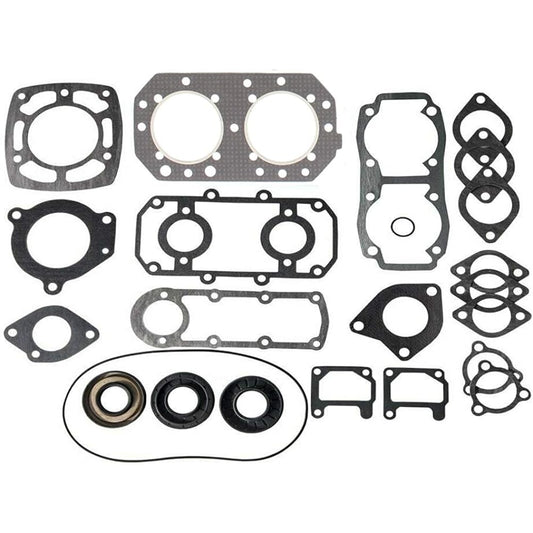CQYD 611103 With engine gasket kit seal for 1982-90 Kawasaki JS550