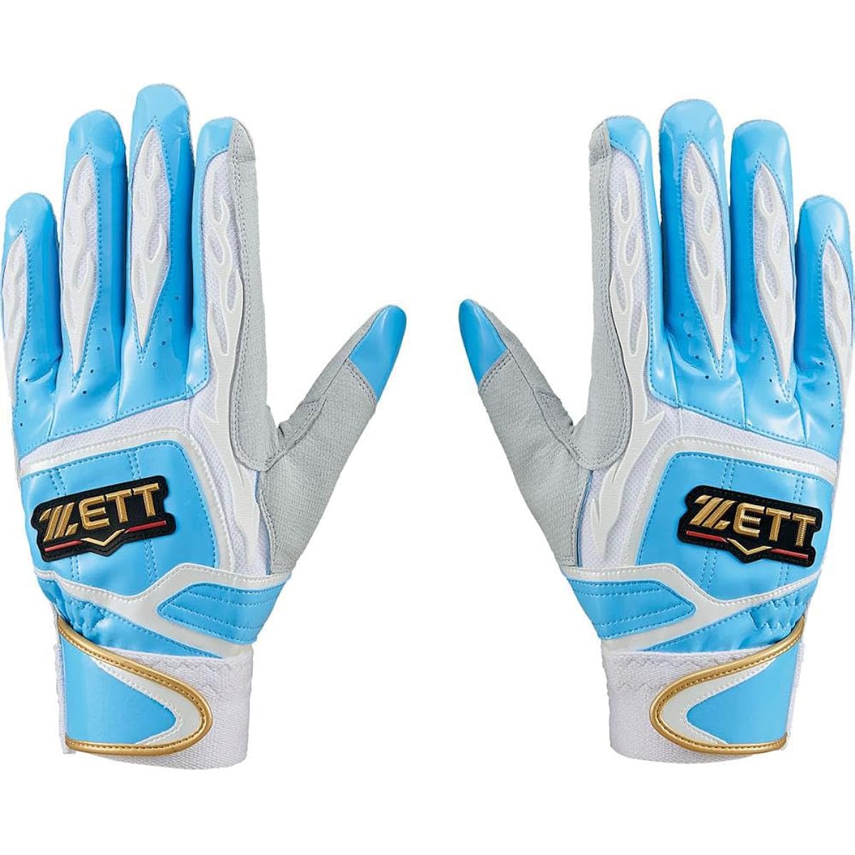 ZETT Baseball Batting Glove, Impact Z, One-handed, Suitable for High School Students, Right-hand M (24~25cm)