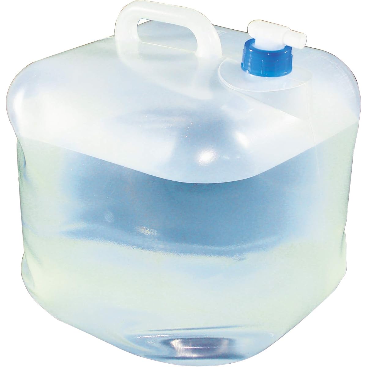 Fine Foldable Water Tank with Cock Water Container Reserve Outdoor Storage Tank Compact (20L) FIN-936