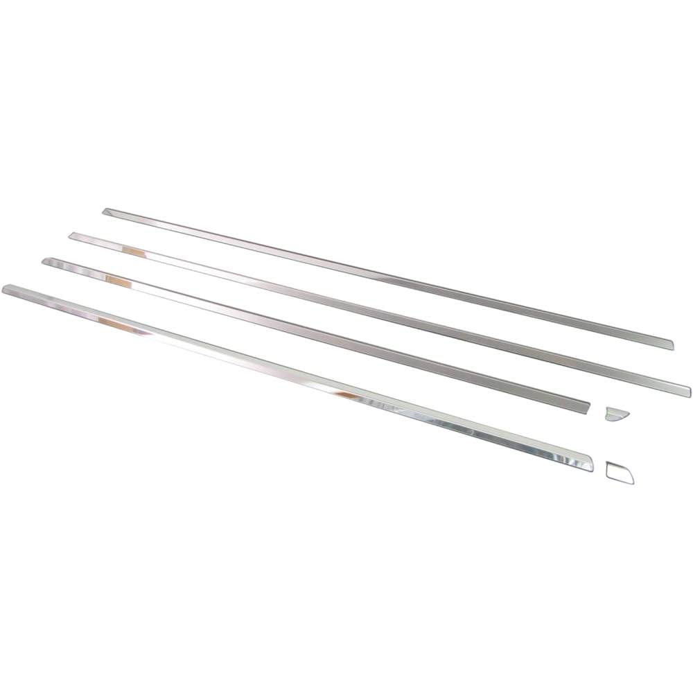 BRIGHTZ Odyssey RB1 RB2 Early Super Mirror Chrome Plated Stainless Steel Window Mall 6PC [WIN-SIL-050] 3386