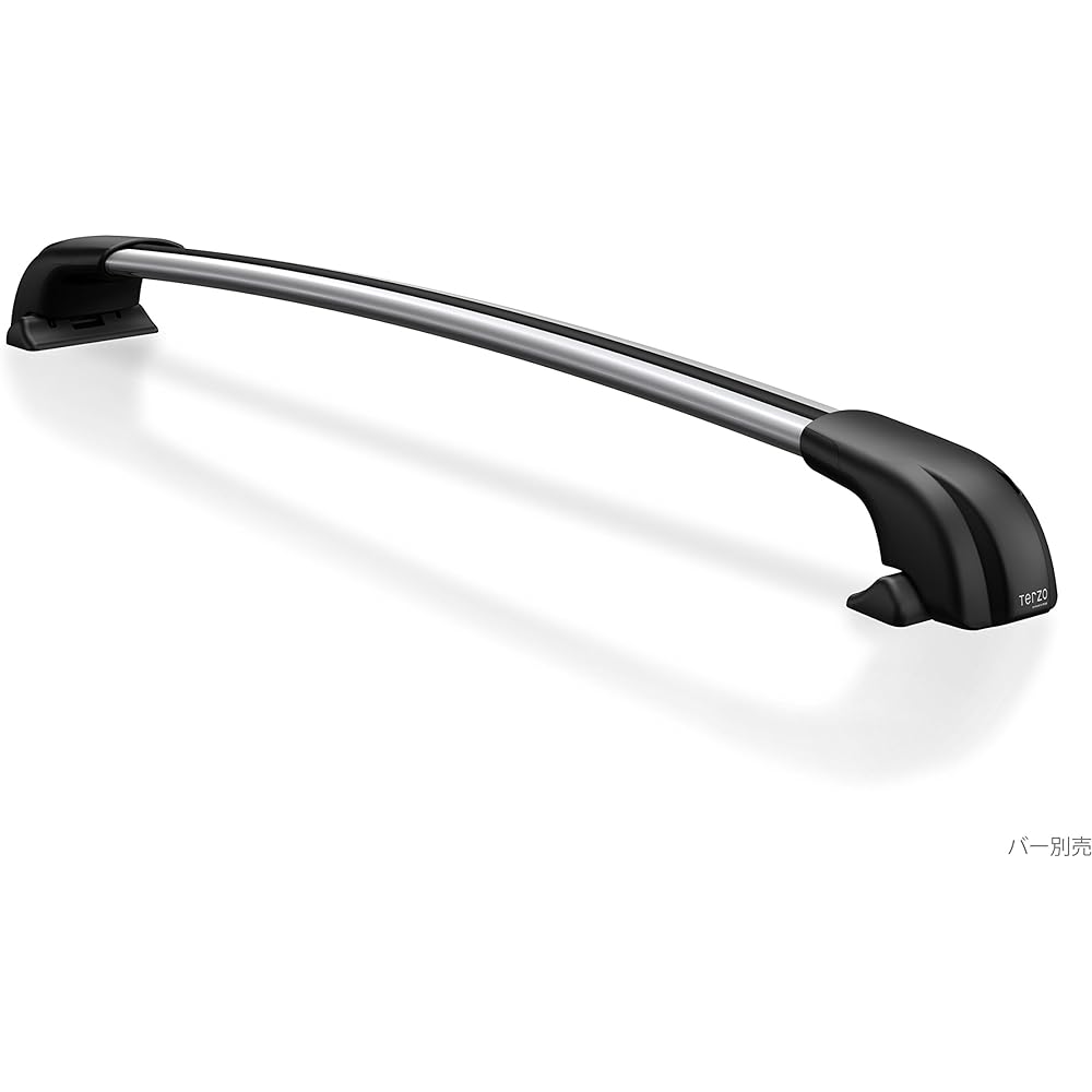 Terzo (by PIAA) Roof Carrier Base Carrier Foot 4 Pieces Roof-on Type Black with Lock for Aero Bar EF100A