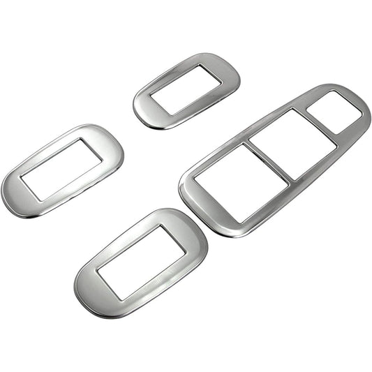 BRIGHTZ Crown Hybrid AWS210 AWS211 Super Mirror Stainless Plated Window Switch Cover 4PC [WIN-SWI-014] AWS S210 S211 210 211 Crown Hybrid Crown Hybrid Hybrid 38104