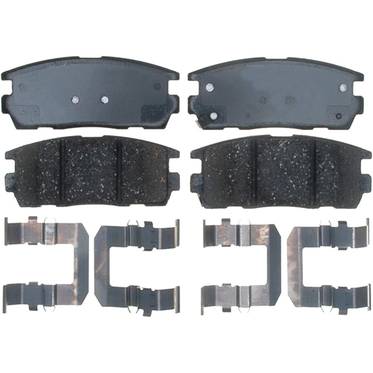 ACDelco 17D1275CH Professional Ceramic Rear Disc Brake Pad Set
