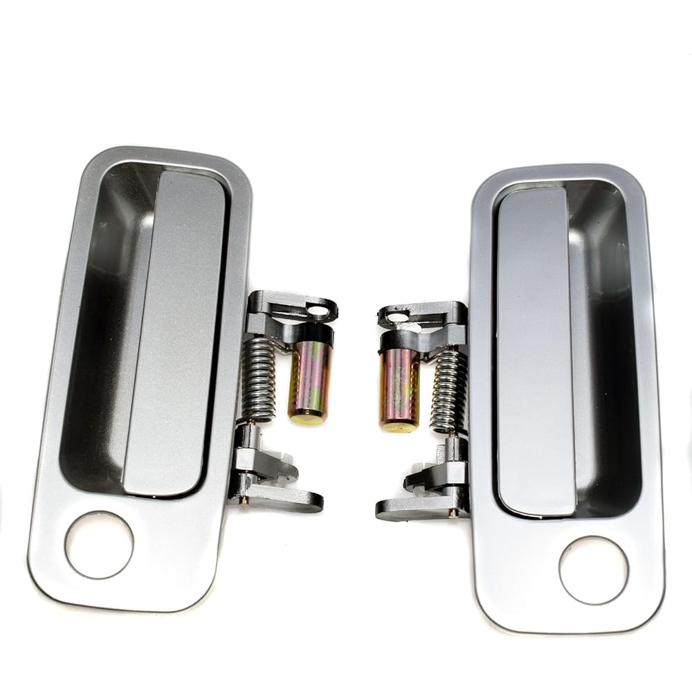 Car Parts Outside Door Silver Relia Silver Relia Front Right left 69220-AA010 69230-AA010 Toyota Kamuri 1997 1998 2000 2001 Car Parts (Color: FRR 2 Right Pair)