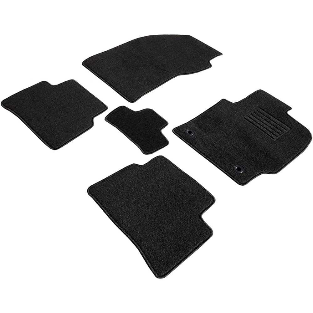 Fenice Car Mat Floor Mat Domestic Production (Toyota Corolla Corolla Touring 210 Series) Black Non-Slip Shape Resistant to Slip Car Mat (Car Parts Specialty Store)