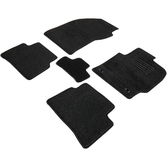 Fenice Car Mat Floor Mat Domestic Production (Toyota Corolla Corolla Touring 210 Series) Black Non-Slip Shape Resistant to Slip Car Mat (Car Parts Specialty Store)