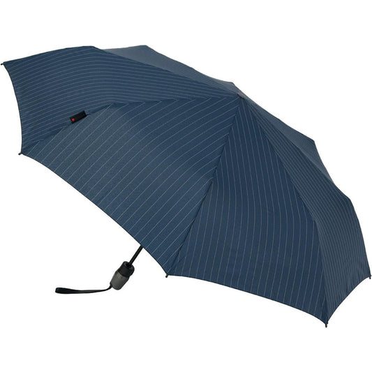 Knirps Folding Umbrella Automatic Open/Close [Genuine Imported] One Touch Men's Durable Brand T.220 PinstripeNavy KNT220-4200