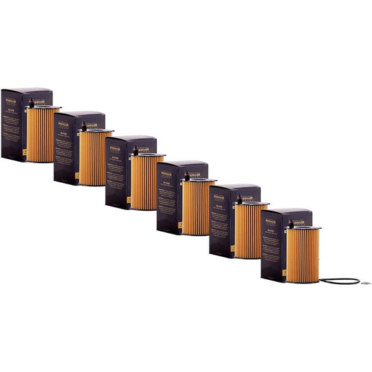 PG6127EX Long life oil filter up to 10,000 miles | 2011-18 Kia Sorento, Sedona, 2014-16 Cadenza, 2010-18 HYUNDAI SANTA FE, 2012-17 AZERA 2013-19 Santa Fe XL (6 packs)