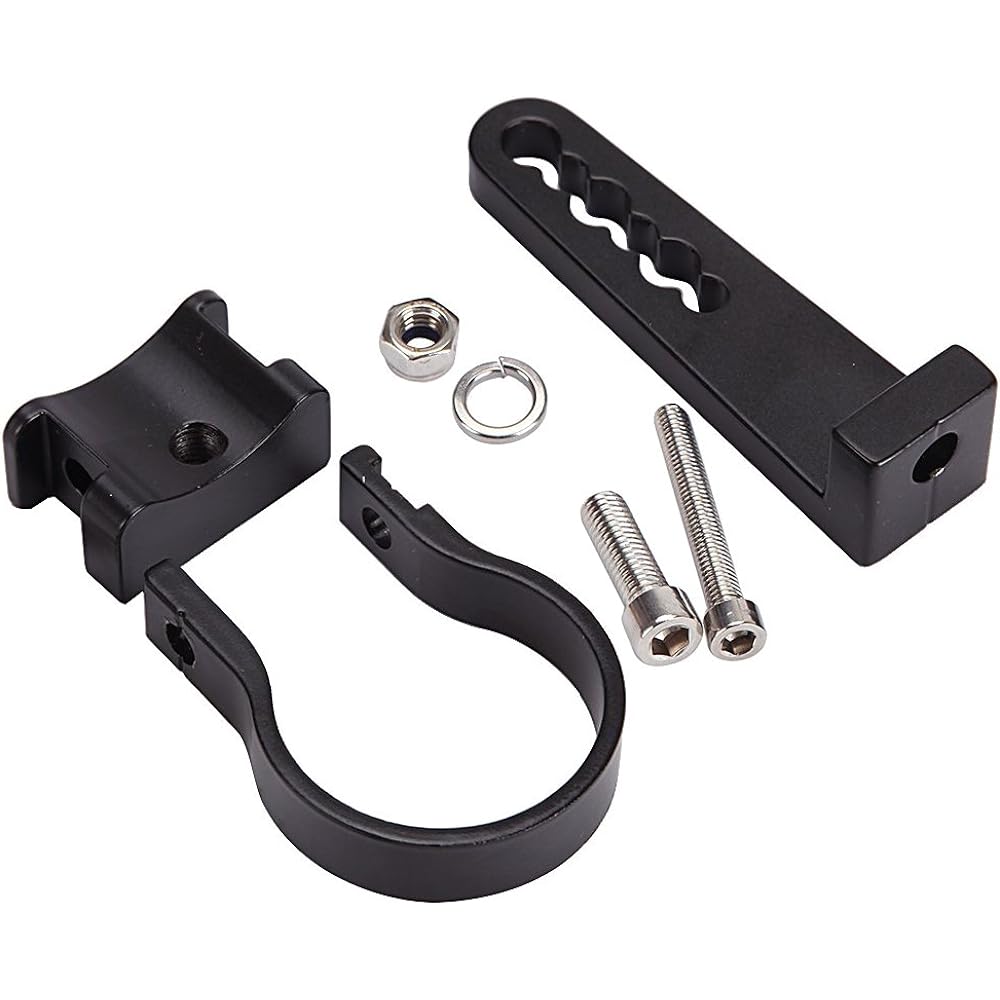 Auto Power Plus 1.75 inch Brewer Tube Mount Clamp Universal Mount Bracket Holder Kit LED HID Light Bar ATV UTV UTV Track 2 pieces for Track