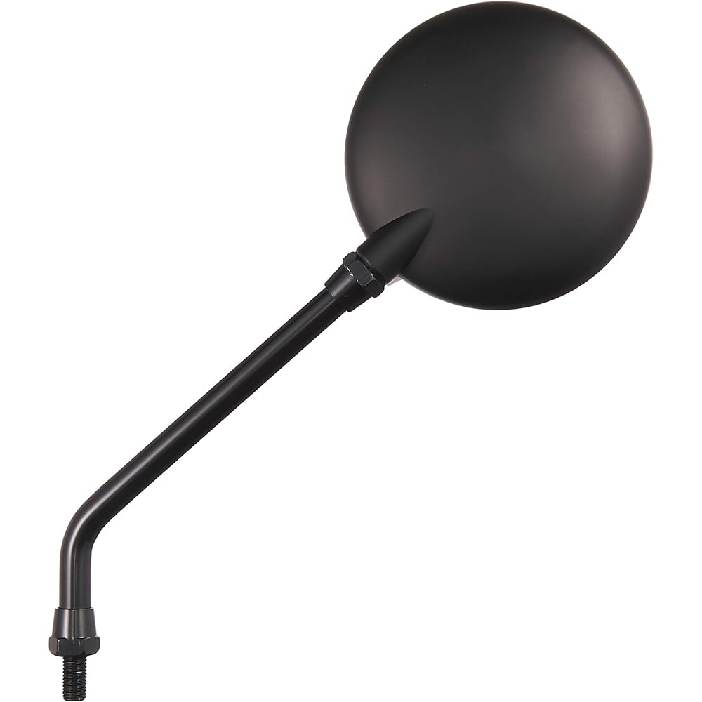 PMC Z2 Mirror Universal Left and Right Common 10mm Screw Short & Long Stay Included Black 1 Piece 152-101