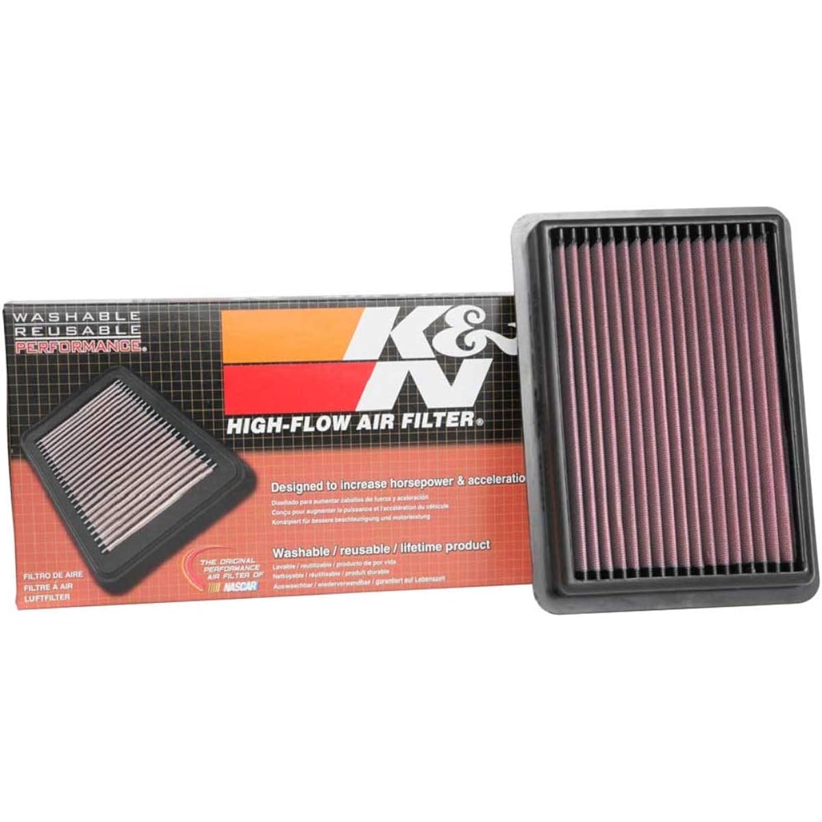 Genuine K&N Replacement Air Filter 33-5096 MAZDA3 (BPFP 2000cc NA) / CX-30 (DMEP 2000cc NA)