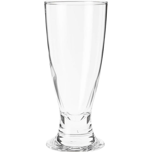 Toyo Sasaki Glass Pilsner From 330ml Made in Japan 48 Set Unbreakable (Sold in Case) Dishwasher Safe 35100HS