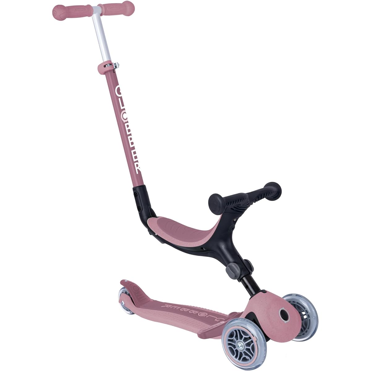 GLOBBER Kickboard Outdoor Play Children Vehicle Kick Scooter Go Up ECO Berry WLGB694510