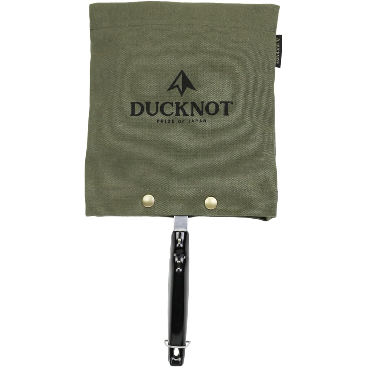 DUCKNOT Snap Case M AUTHENTIC Hot Sand Maker Cover Case No. 8 Canvas Made in Japan (Khaki/AUTHENTIC series)